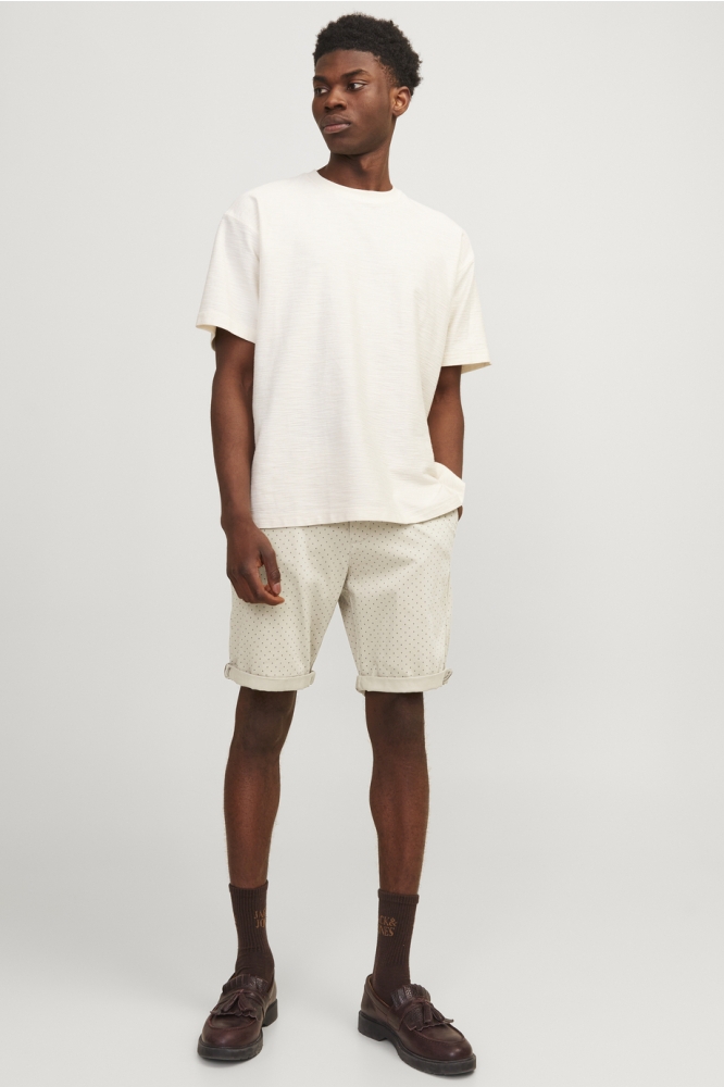JPSTBOWIE SHORTS SA PRINTED MID SN 12230336 OXFORD TAN